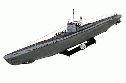 REVELL OF GERMANY 5009 U-BOAT TYPE VIID 1:144